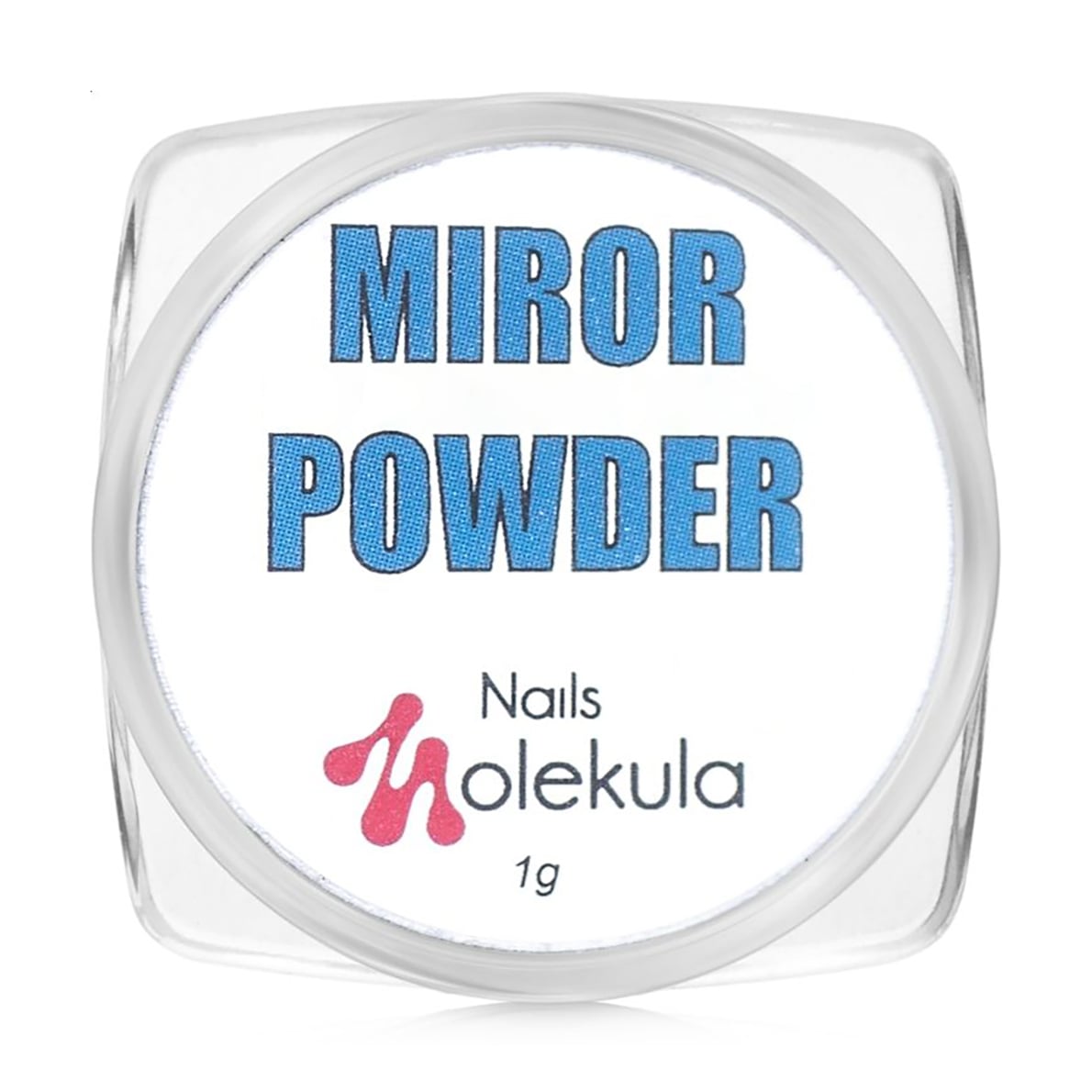 Дзеркальна пудра для нігтів Nails Molekula Professional Mirror Powder, 04 Зелений, 1 г