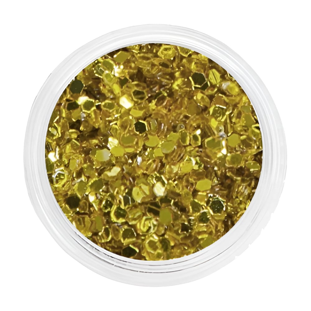 Паєтки для декору нігтів Nails Molekula Professional Sequins For Nails, Gold, 3 г